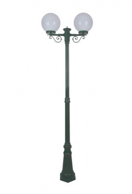 SIENA 2LT 2.35M 250MM OPAL POSTLIGHT GREEN